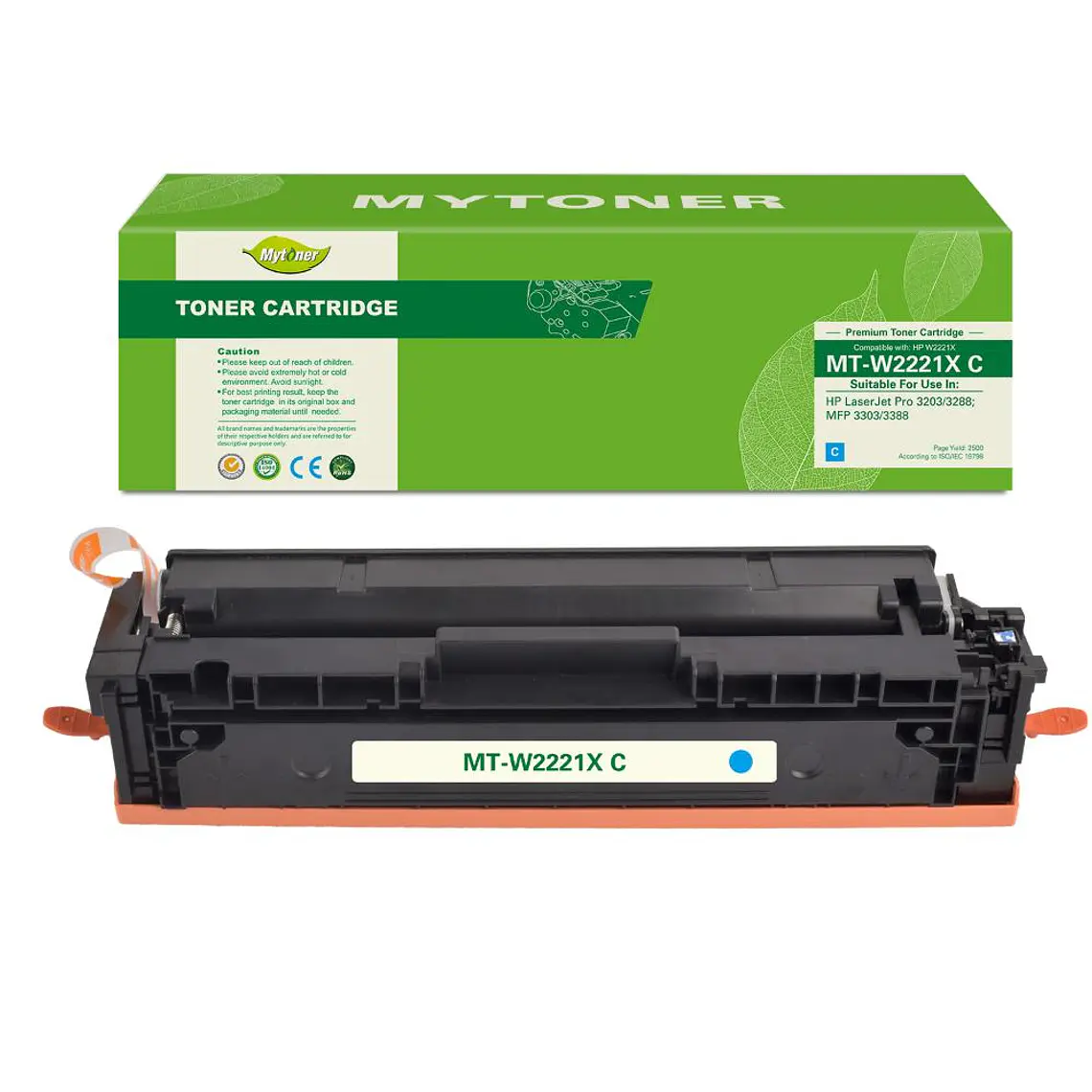 Pack 4 Toner Compatible HP 222A W2220A W2221A W2222A W2223A Negro + Color 3