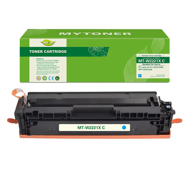 Pack 4 Toner Compatible HP 222A W2220A W2221A W2222A W2223A Negro + Color 3