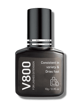 Adhesivo V800 Black Berry Profesional Para Extensiones De Pestañas10g