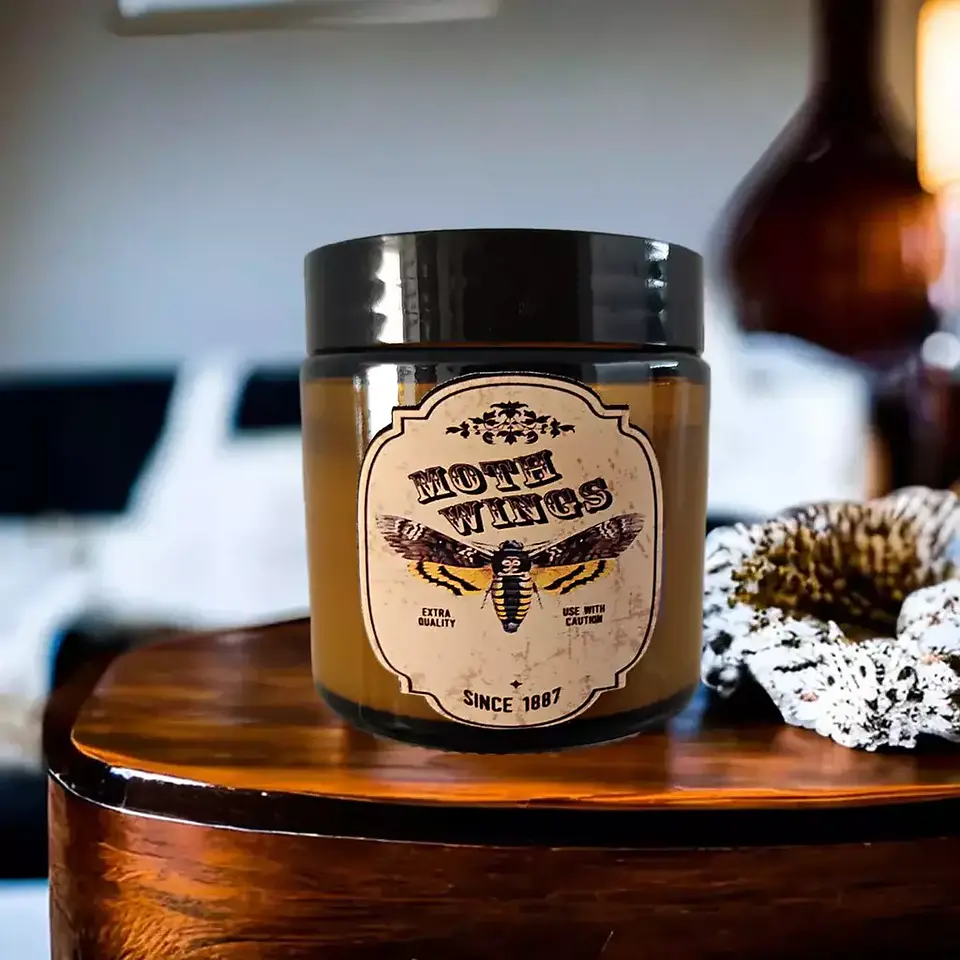 Vela Aromática Premium - Moth Wings - Azahar, Lavanda e Incienso 1