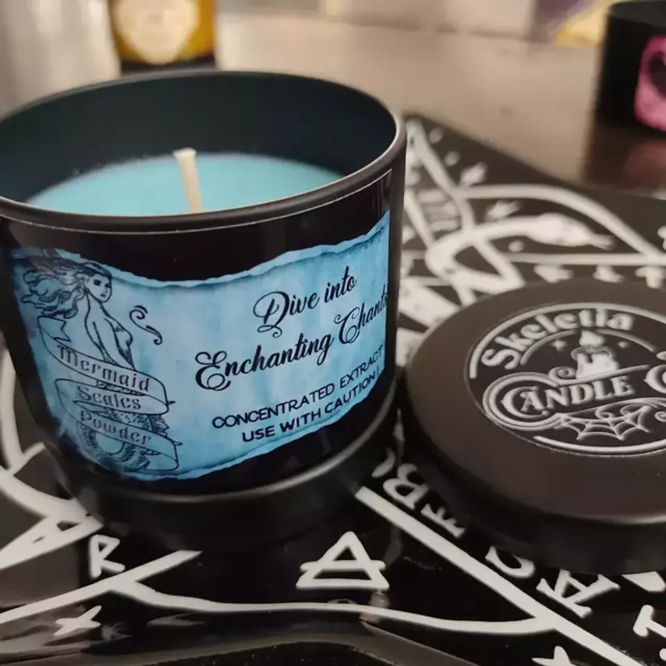 Vela Aromática - Mermaid Scales Powder - Uva 2
