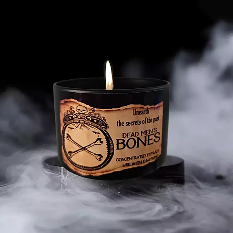 Vela Aromática - Dead Men's Bones - Capuchino
