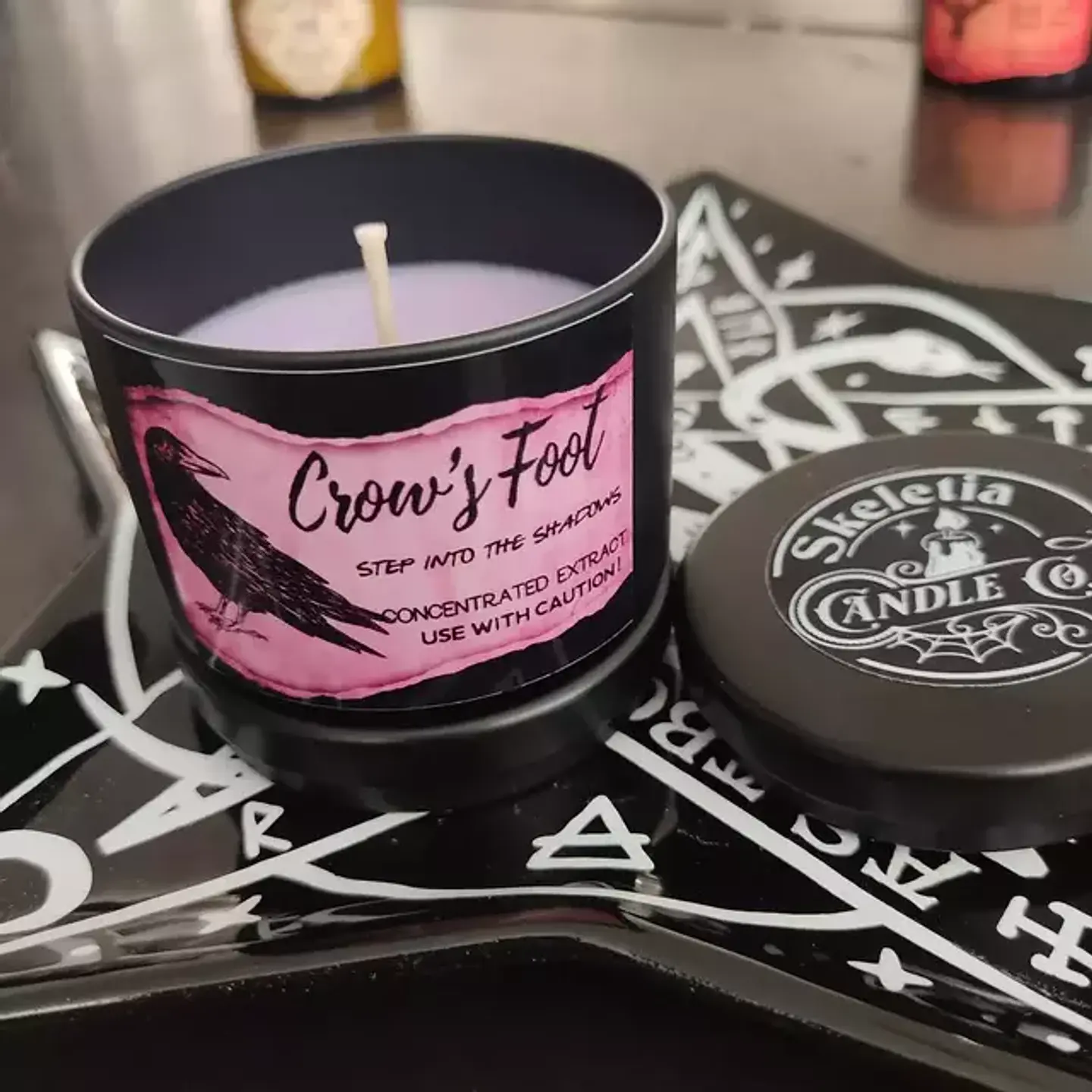 Vela Aromática - Crow's Foot - Lavanda 2