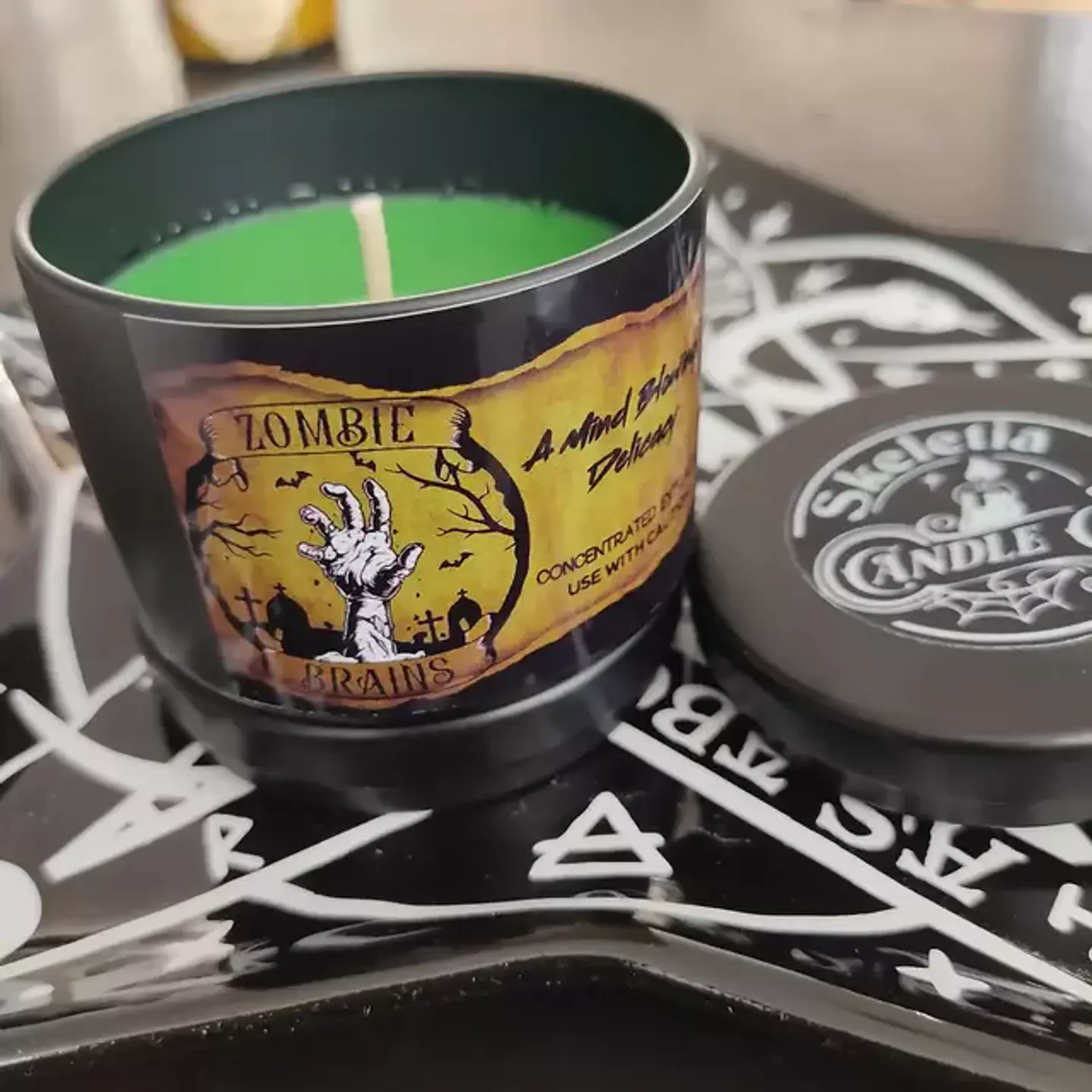 Vela Aromática - Zombie Brains - Azahar 2