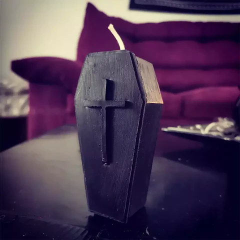 Vela Ataúd Elegante