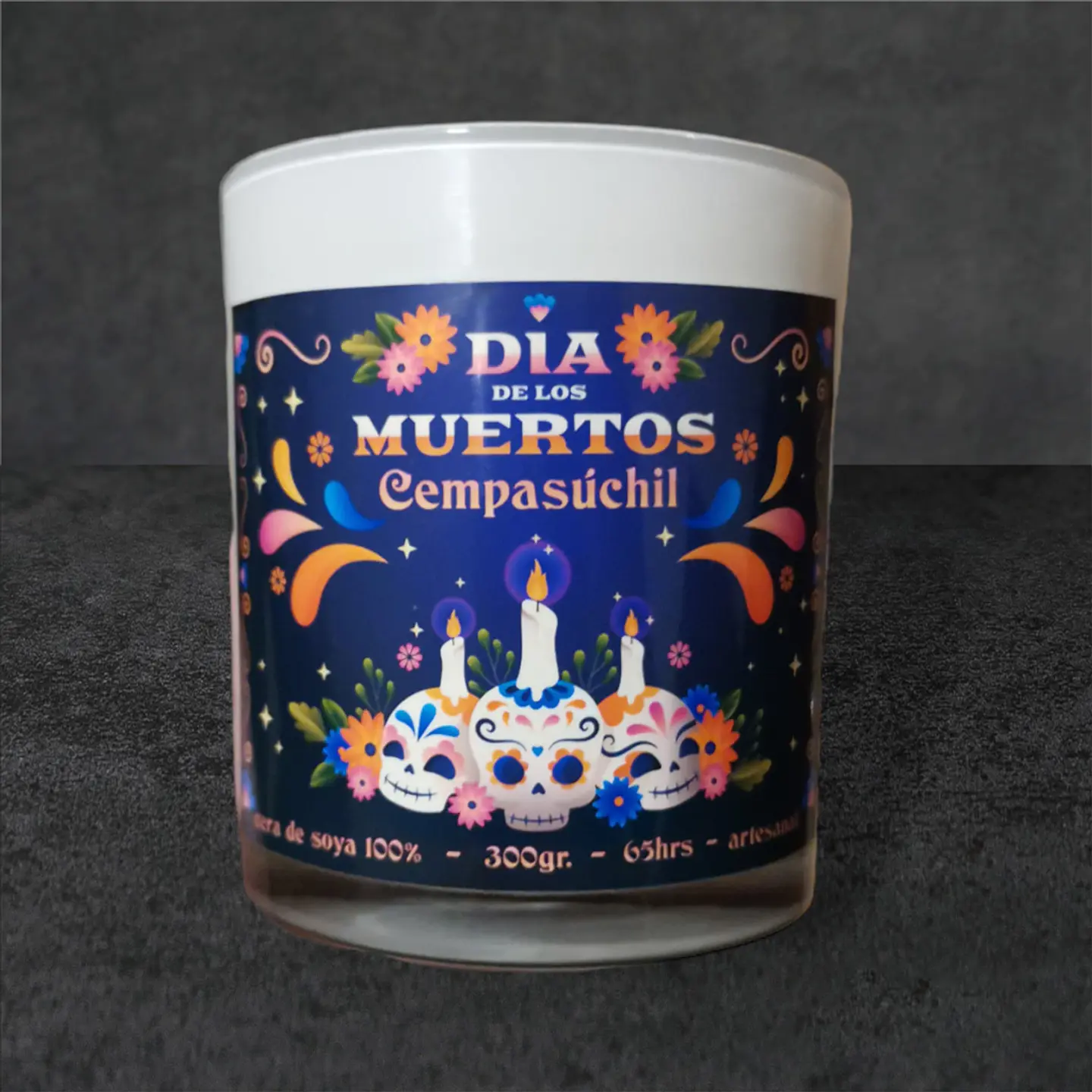 Vela aromática - Cempasúchil - Día de los Muertos 1