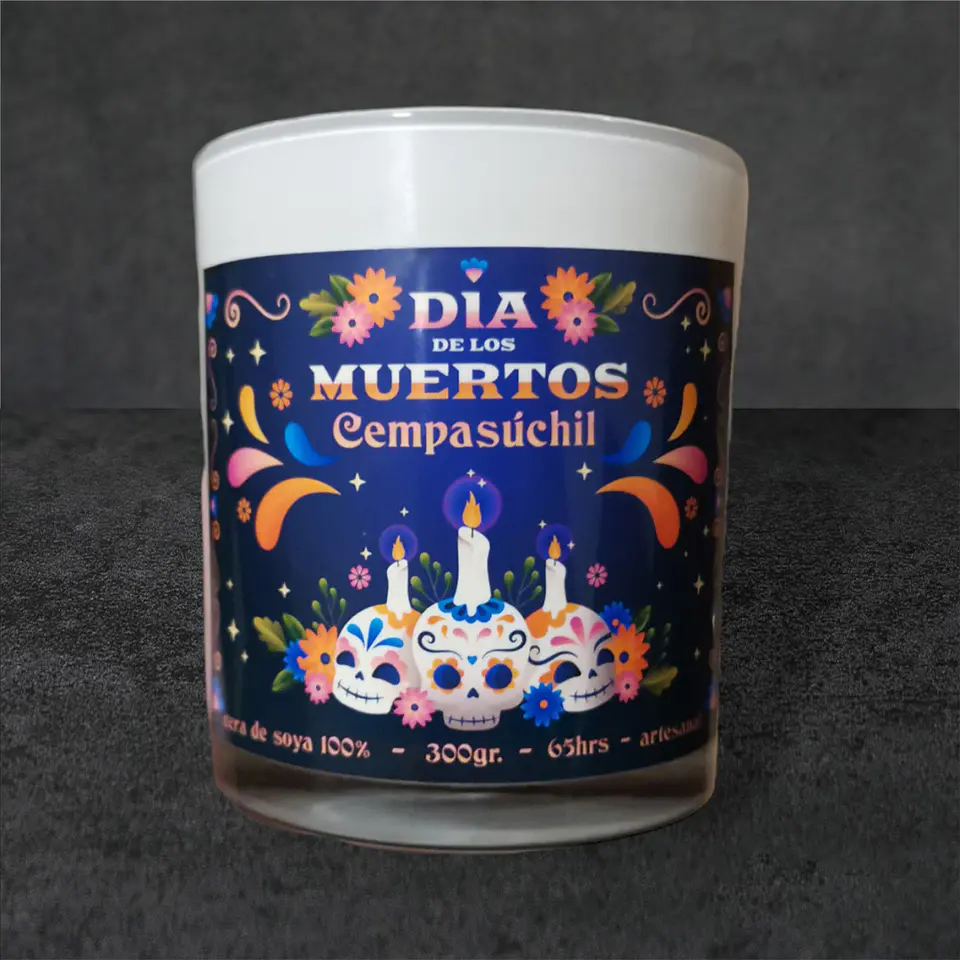Vela aromática - Cempasúchil - Día de los Muertos 1