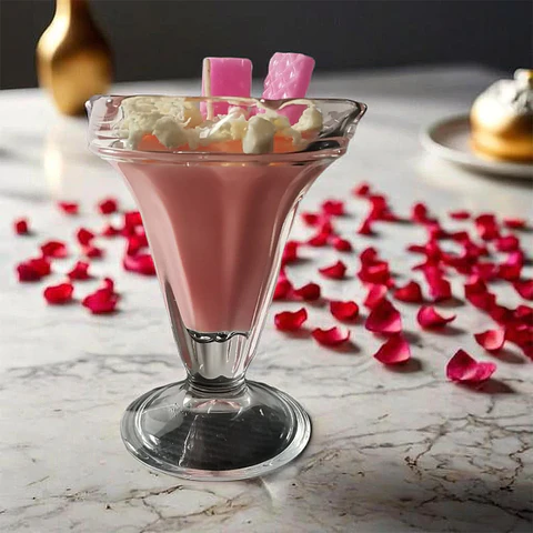 Vela Malteada de Fresa