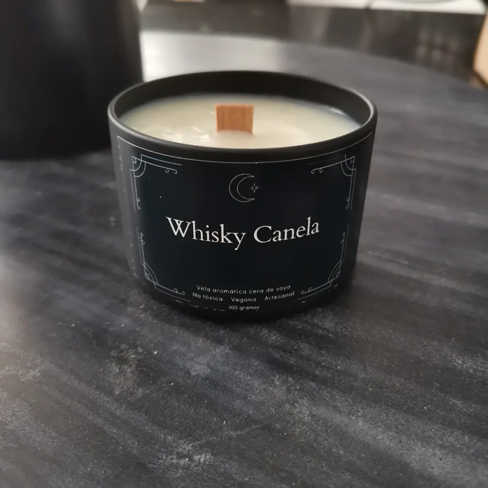 Vela Aromática - Whisky Canela 1