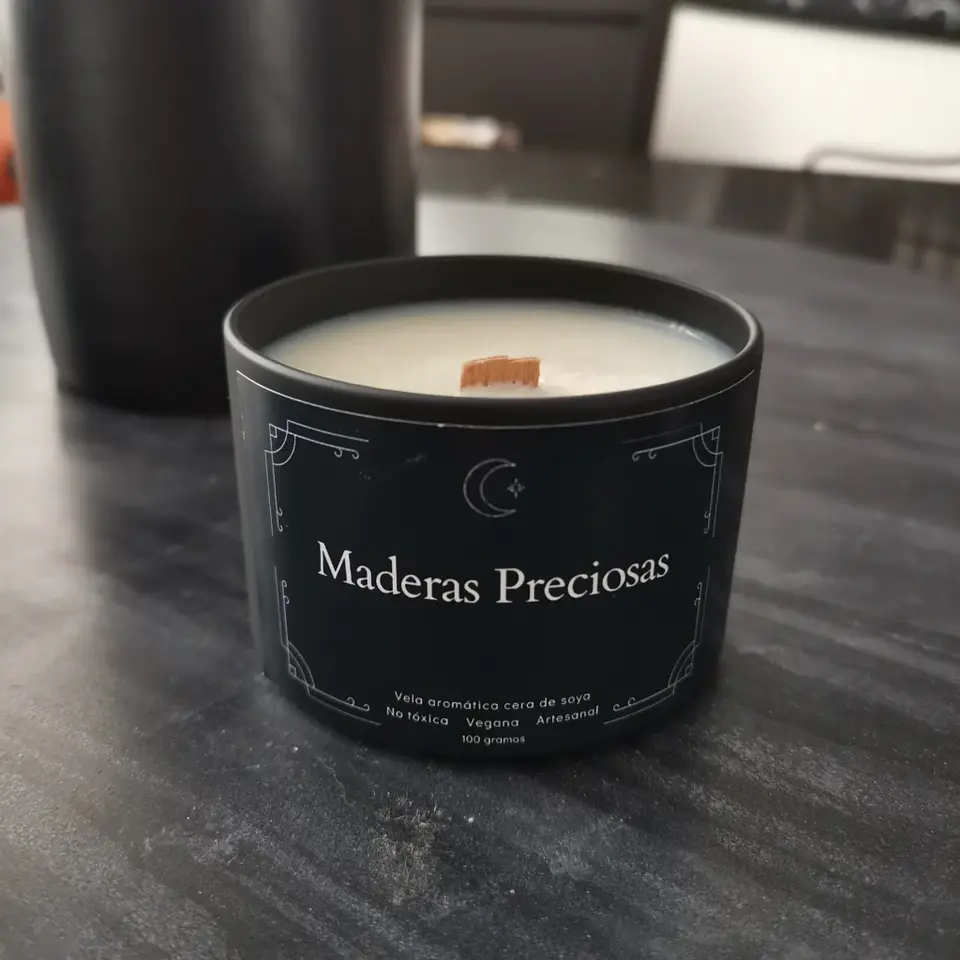 Vela Aromática - Maderas Preciosas 1