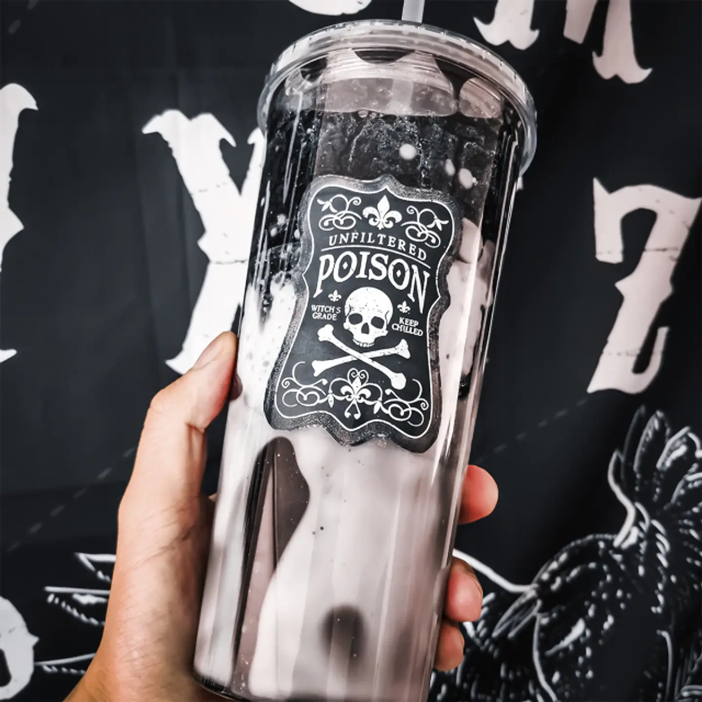 Snow Globe Tumbler Poison 2