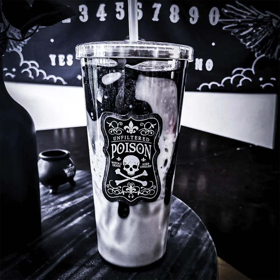 Snow Globe Tumbler Poison 1