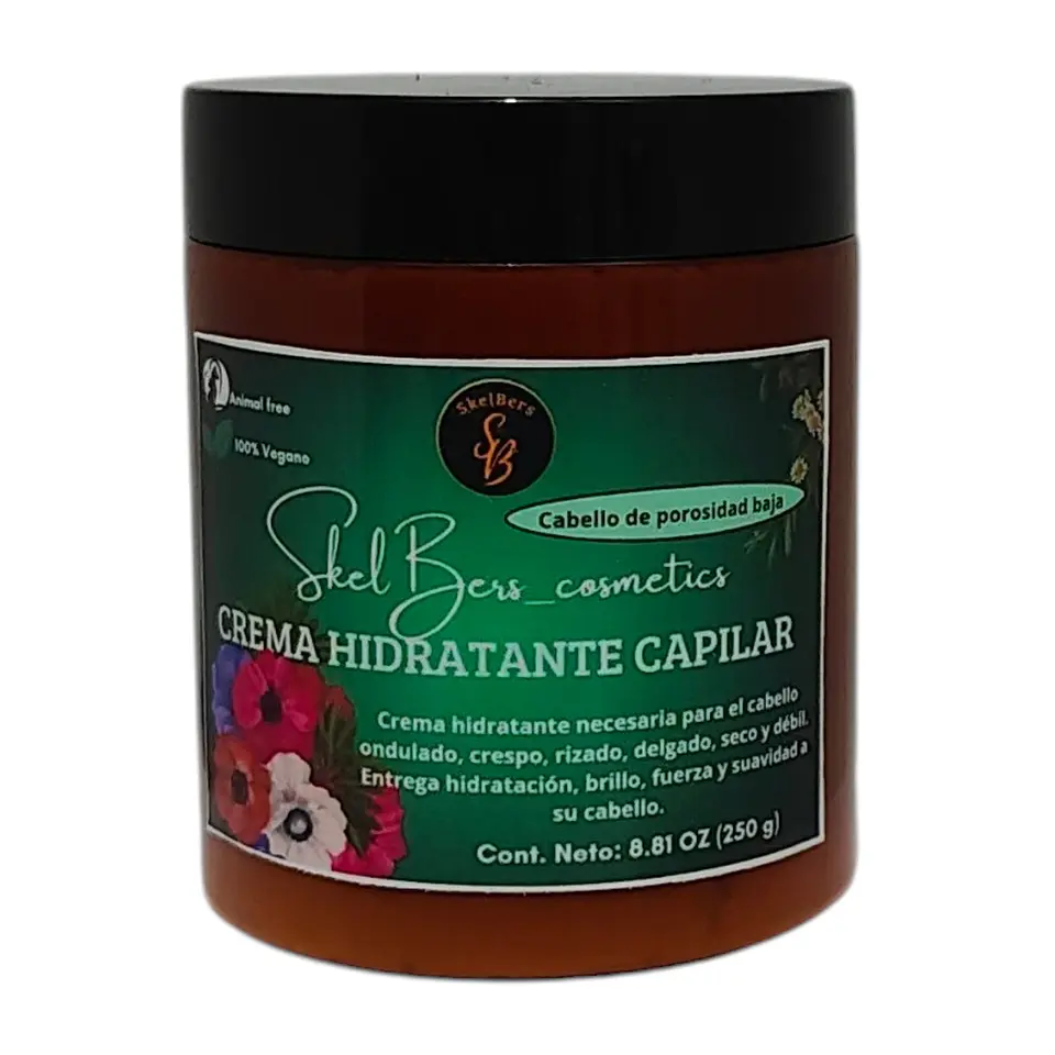 CREMA HIDRATANTE CAPILAR CABELLO DELGADO SECO POROSIDAD BAJA 1