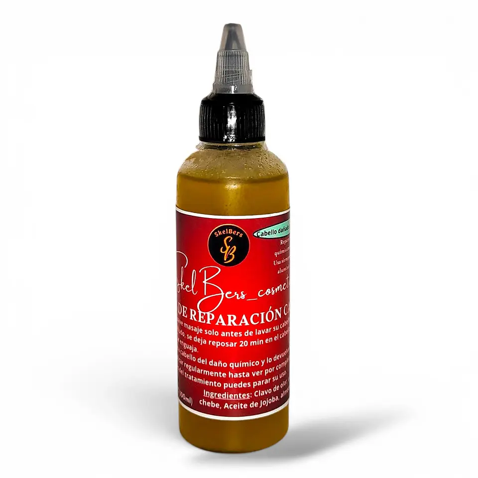 Aceite de reparación del cabello quemado y con caída excesiva 1