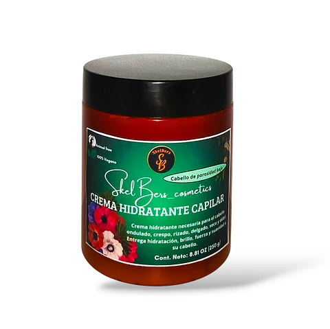 CREMA HIDRATANTE CAPILAR CABELLO DELGADO SECO POROSIDAD BAJA