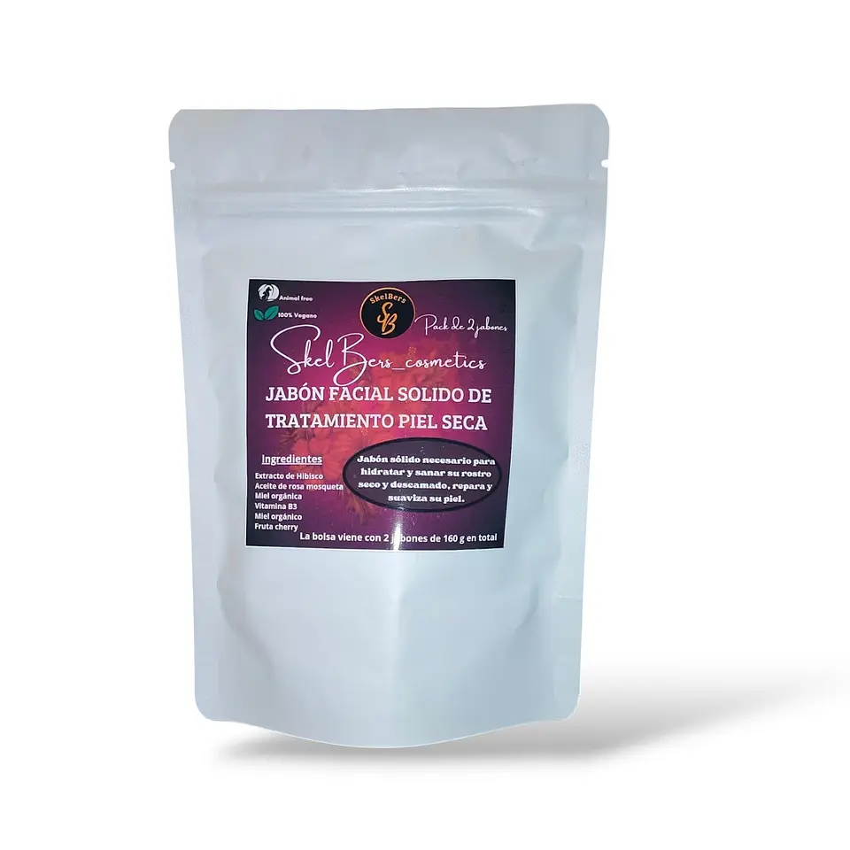 PACK DE 2 JABONES SÓLIDOS FACIAL DE TRATAMIENTO PIEL MIXTA A SECA 2