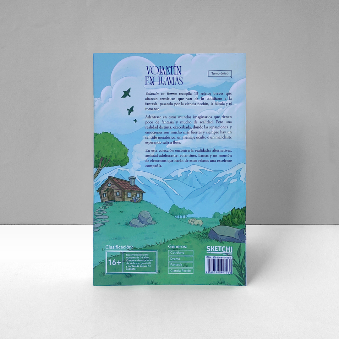 [PREVENTA] Volantín en llamas: colección de relatos breves  - Tomo único 3