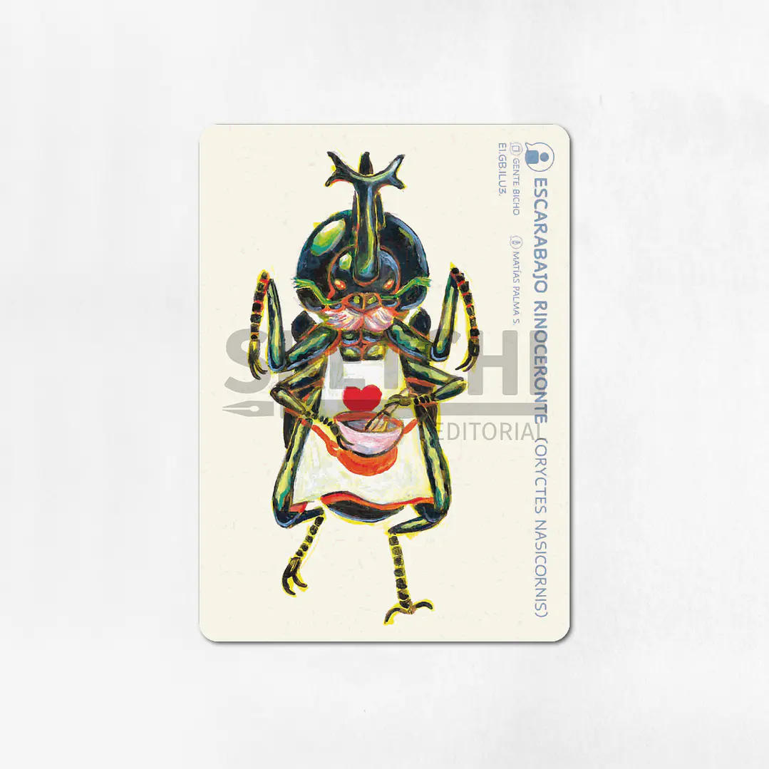 [PREVENTA]Pack cartas Ilustradas - Gente bicho 5