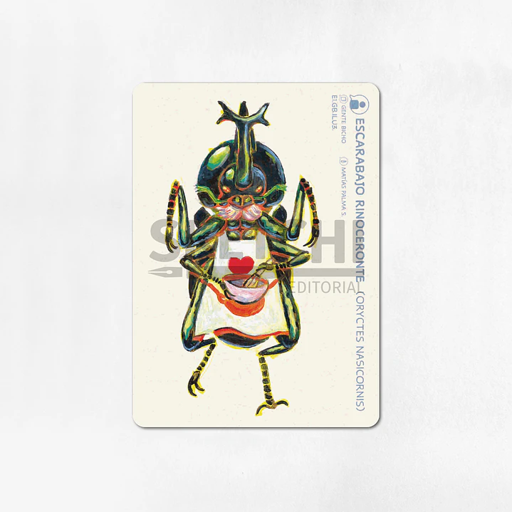 [PREVENTA]Pack cartas Ilustradas - Gente bicho 5