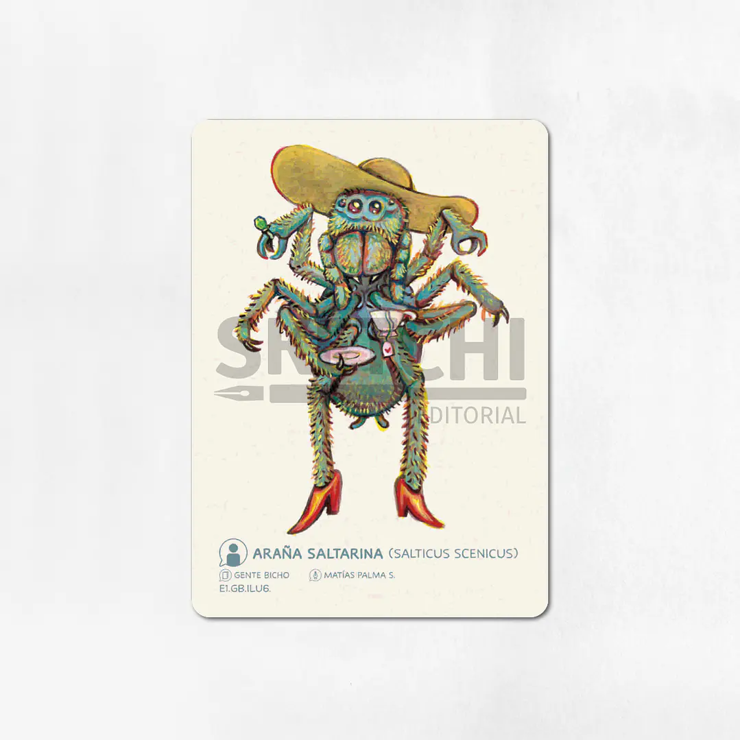 [PREVENTA]Pack cartas Ilustradas - Gente bicho 6