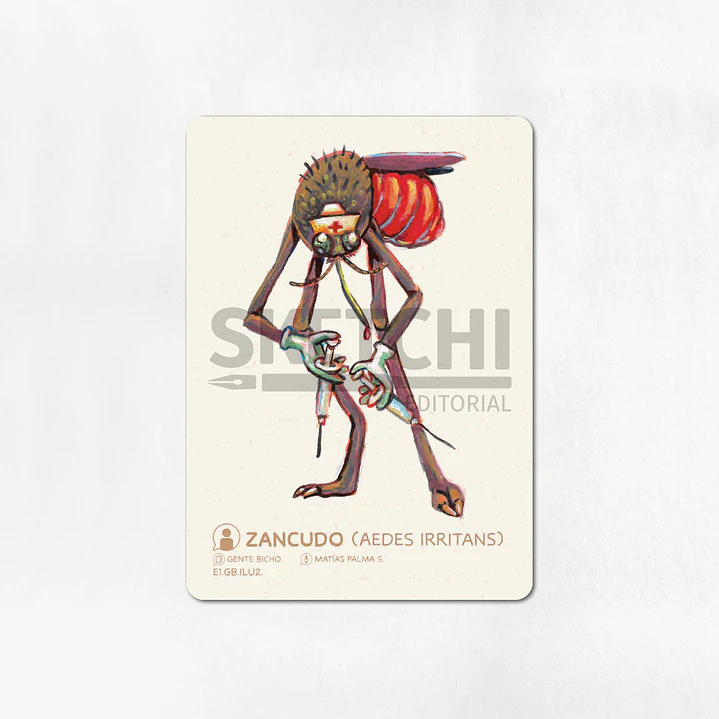 [PREVENTA]Pack cartas Ilustradas - Gente bicho 8