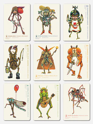 [PREVENTA]Pack cartas Ilustradas - Gente bicho