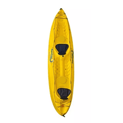 Kayak Expedición Doble + 2 Remos (ULTIMA UNIDAD AMARILLO)
