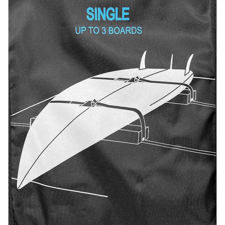 Porta tablas de Surf roof rack single  2