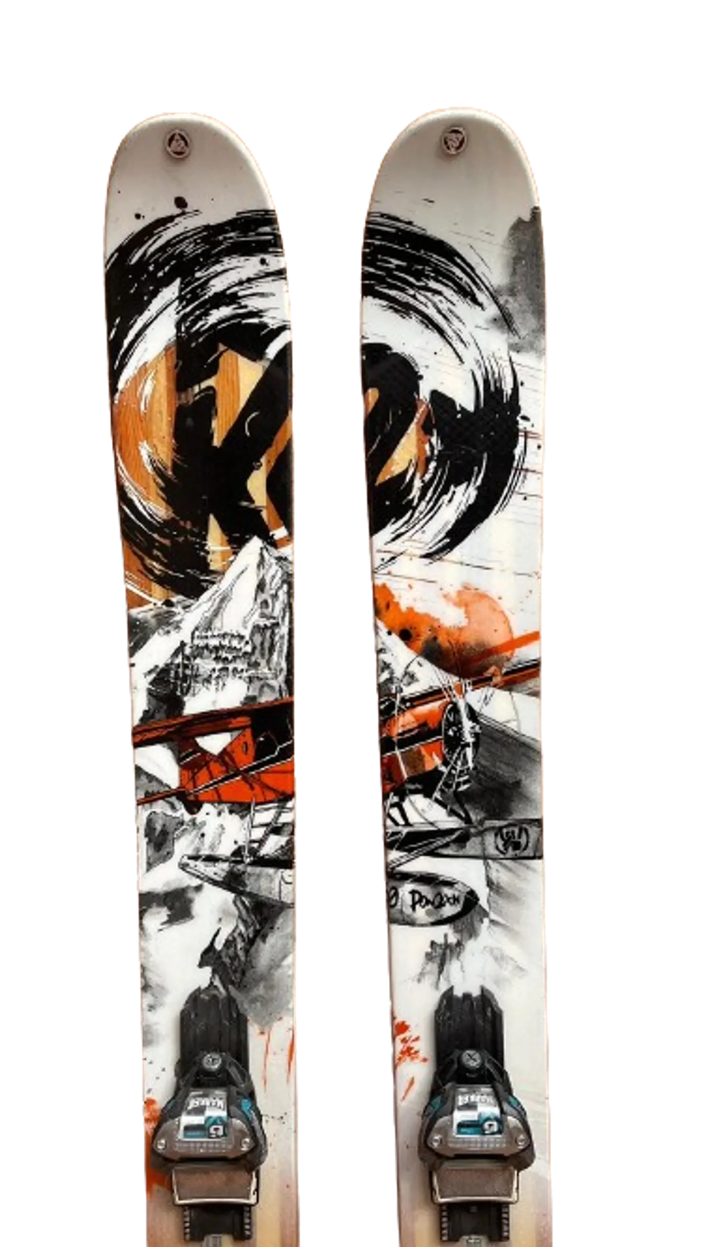 Ski USADO SOLO POWDER K2 Pon2oon 159-169-179 cm 4