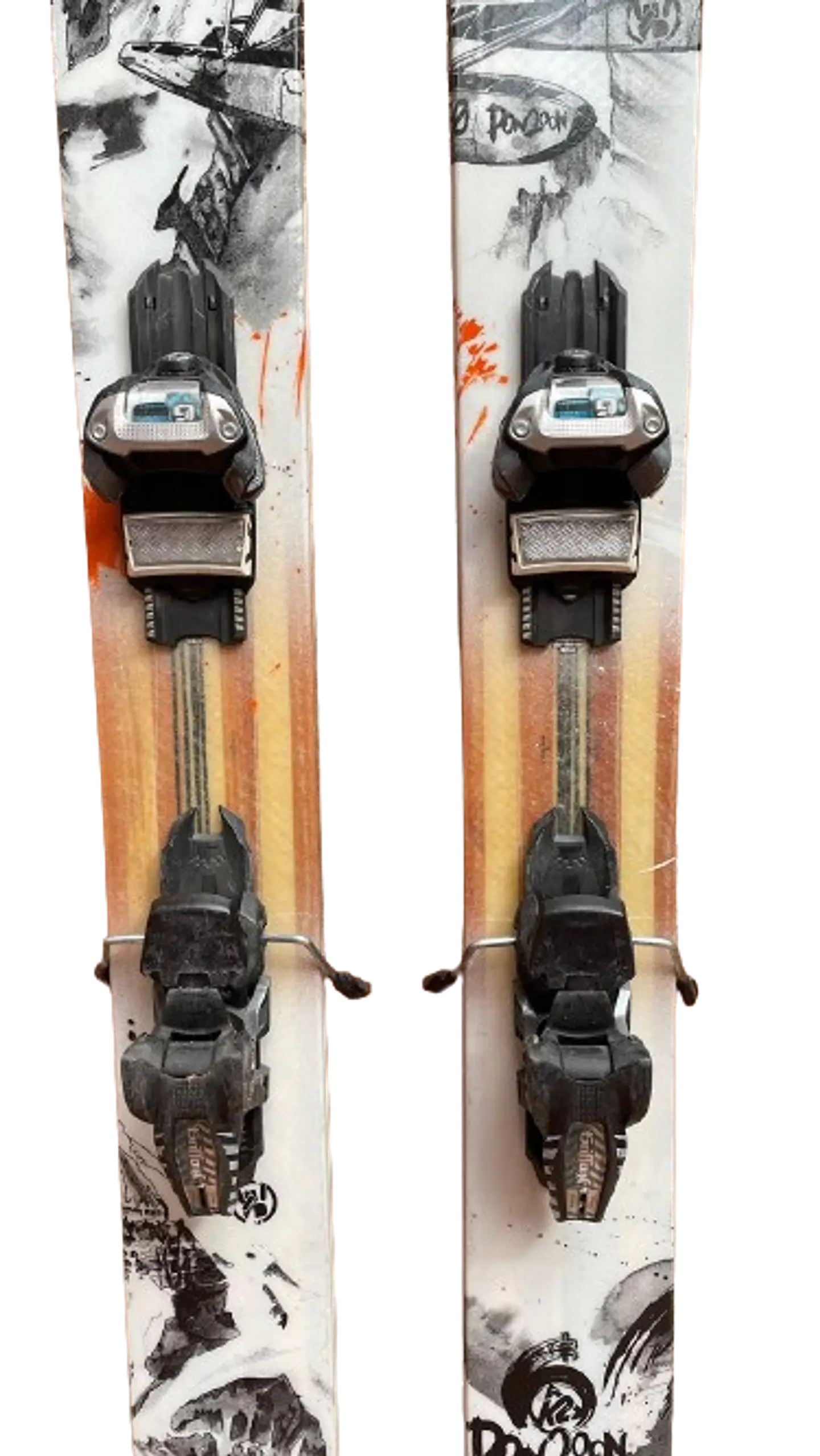 Ski USADO SOLO POWDER K2 Pon2oon 159-169-179 cm 5