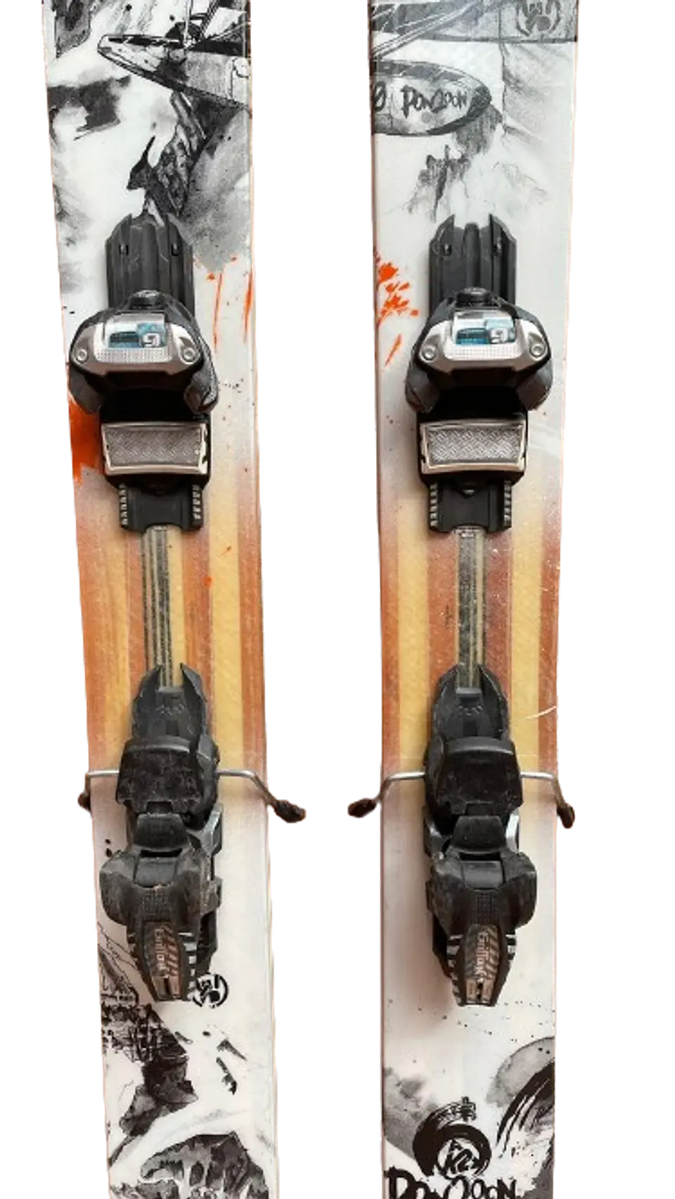 Ski USADO SOLO POWDER K2 Pon2oon 159-169-179 cm 5