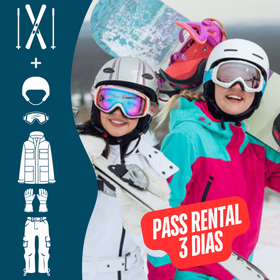 Equipo Standard Básico de Ski & Snowboard + Ropa (4 piezas) x 3 días 1