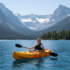 Kayak Single Fresh Amarillo/Naranjo + Remo 5