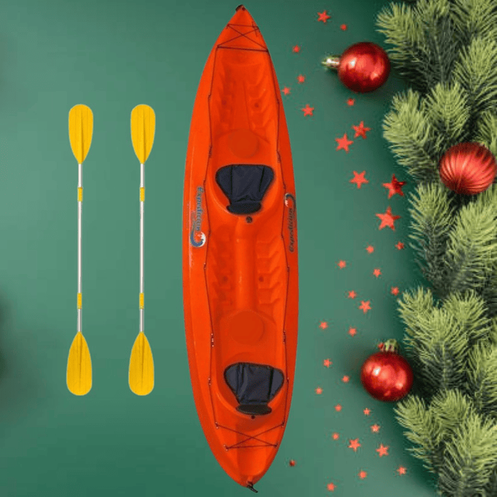 Kayak Expedición Doble + 2 Remos 1