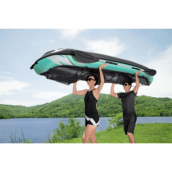 Kayak Inflable Doble Ventura 3.30MX86Cm  6