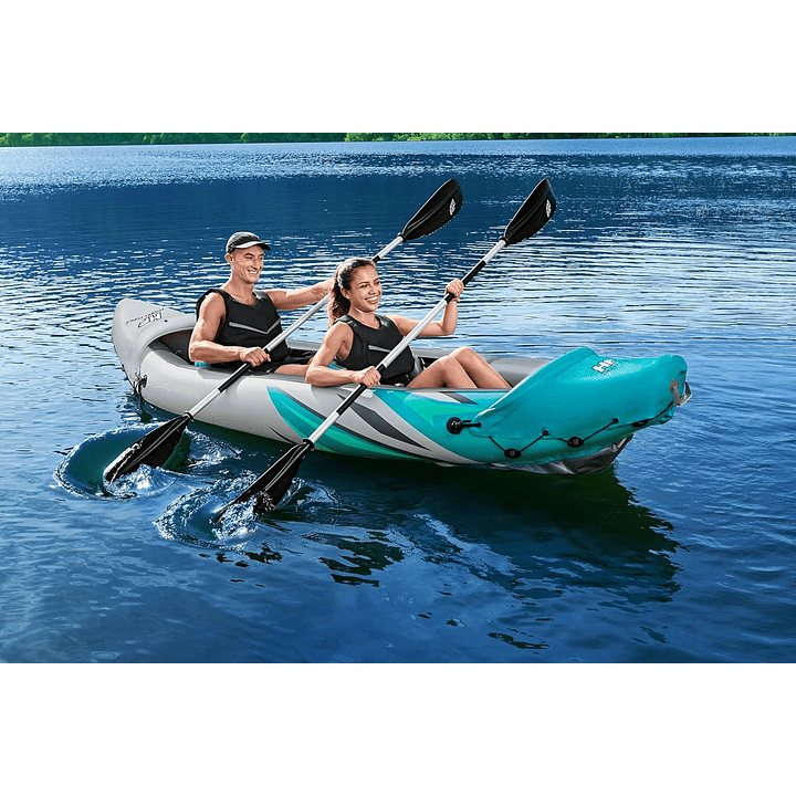 Kayak Inflable Doble  Rapid Elite 3.12m x 98cm 2
