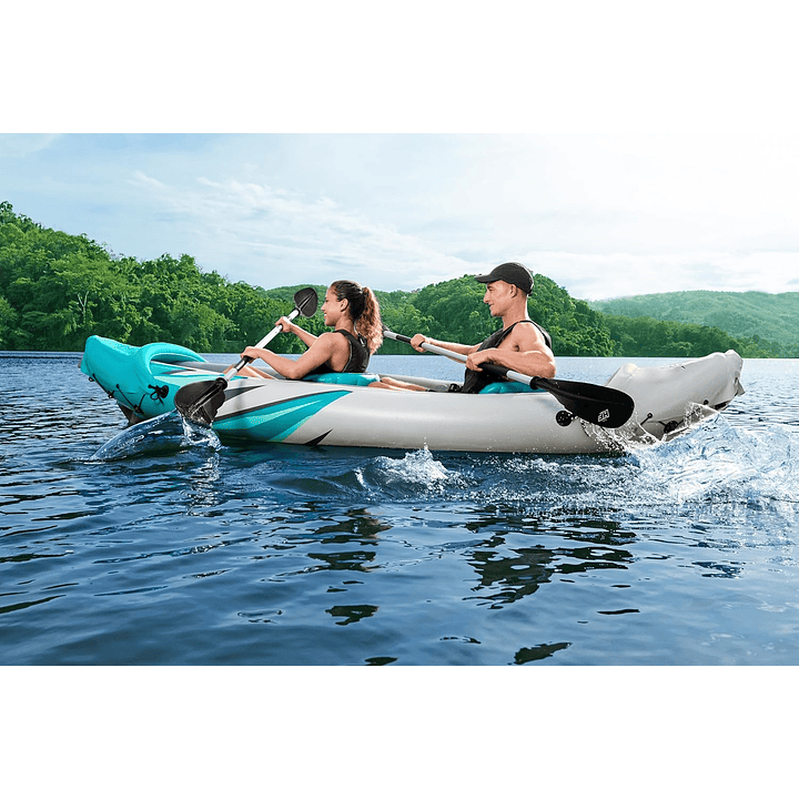 Kayak Inflable Doble  Rapid Elite 3.12m x 98cm 9