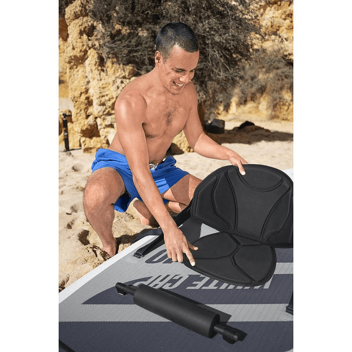 Stand Up Paddle Inflable Set con asiento 305x84x12cm 13