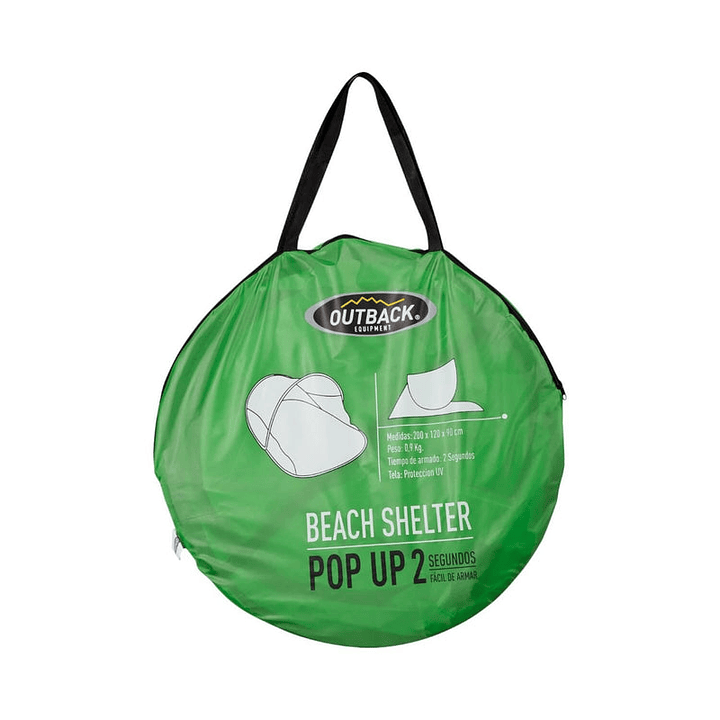 Carpa Outback Playa Pop Up Verde 2