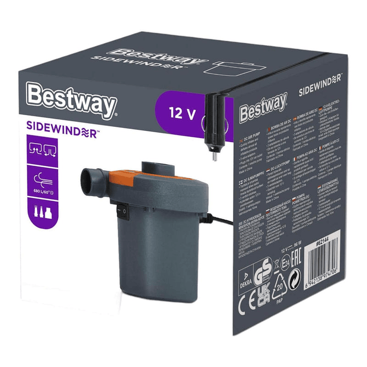 Inflador Eléctrico para Auto Sidewinder 12V 3