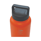 Botella Agua Termica Acero Inox. Naranjo 960ML 3