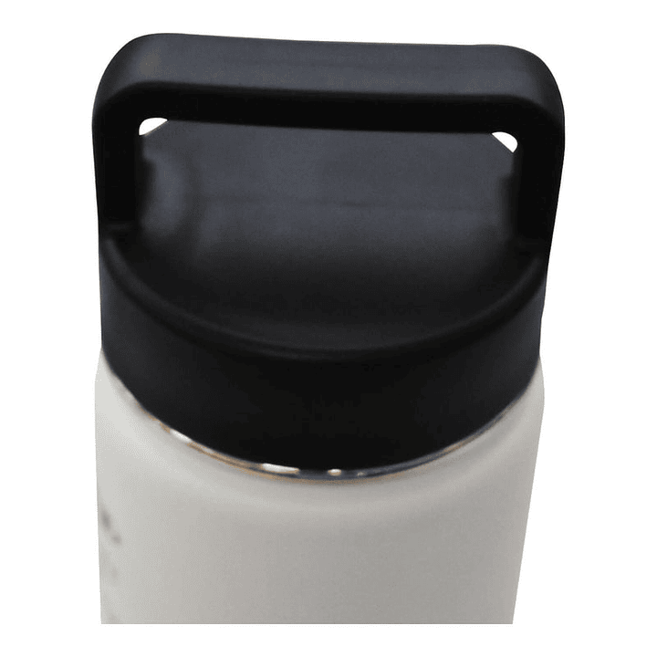 Botella Agua Termica Acero Inox. Blanco 500ML 3