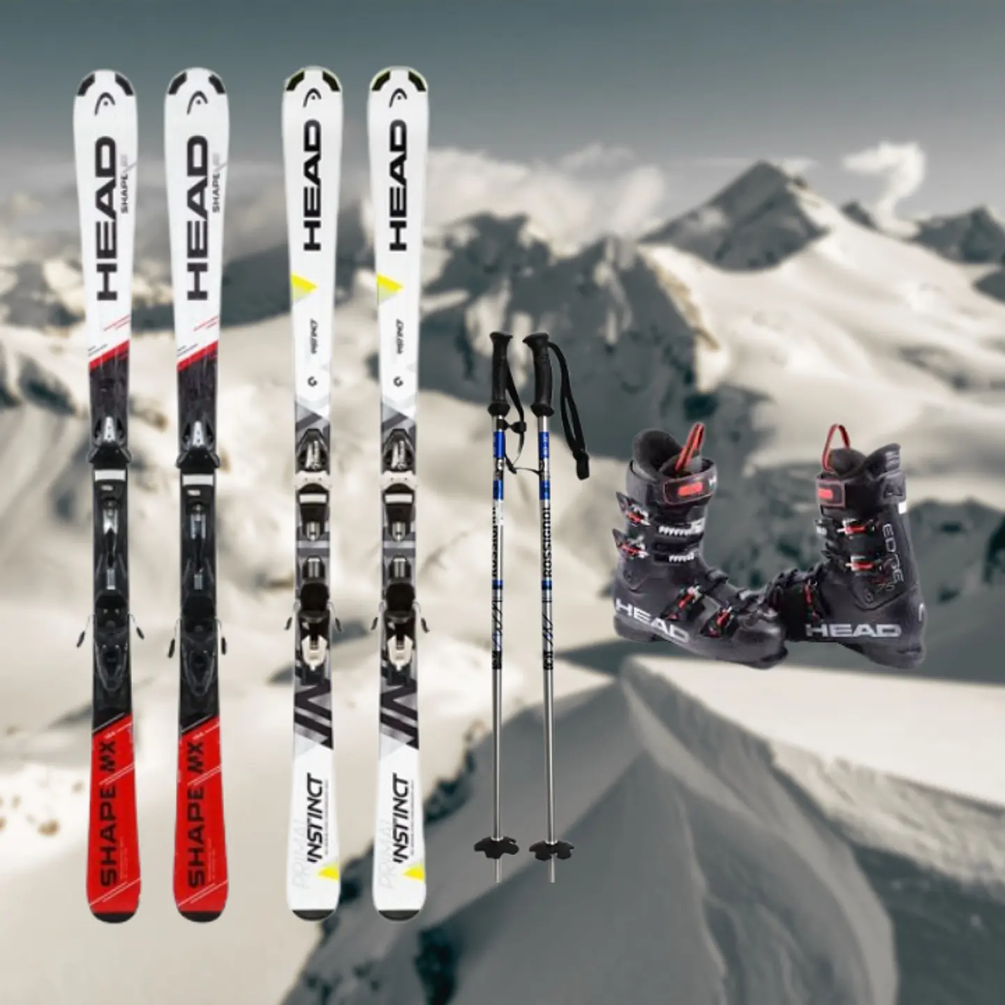 Arriendo de Equipo de Ski Standard Basico 1