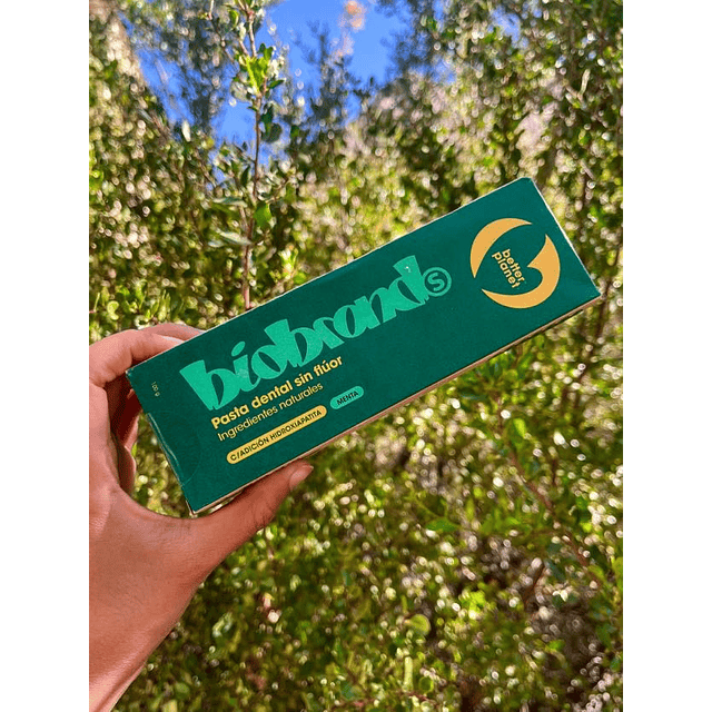 Pasta de dientes vegana y sin flúor Biobrands