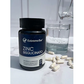 Zinc bisglicinato 60 cápsulas vegetales 