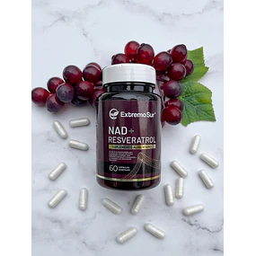 Nad+ Resveratrol 60 cápsulas vegetales