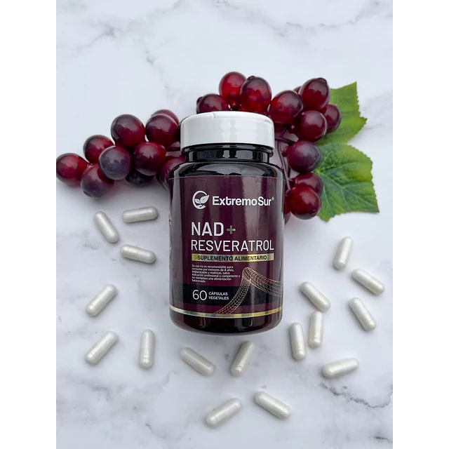 Nad+ Resveratrol 60 cápsulas vegetales