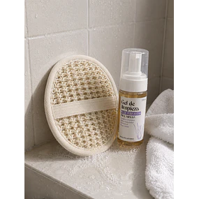 Esponja exfoliante corporal