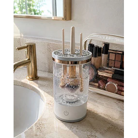 Limpiador eléctrico de brochas de maquillaje
