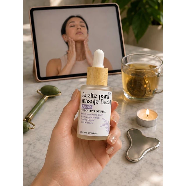Aceite para masajes de lavanda